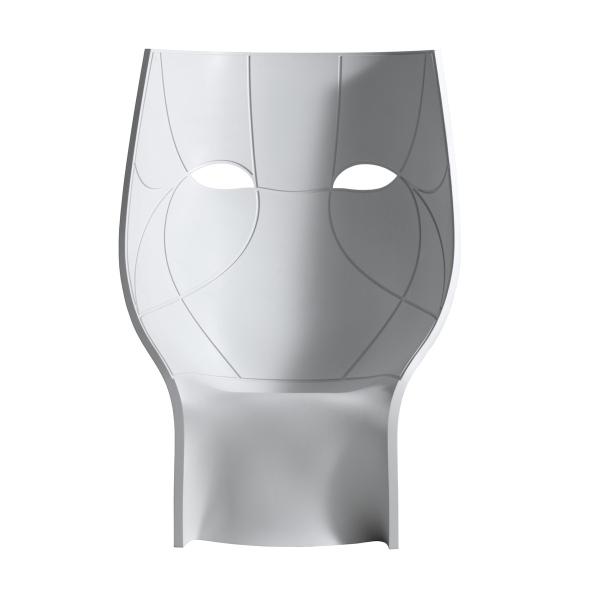 Human Face Fiberglass Nemo Mask Chair Decorative Function 92 * 94 * 134cm