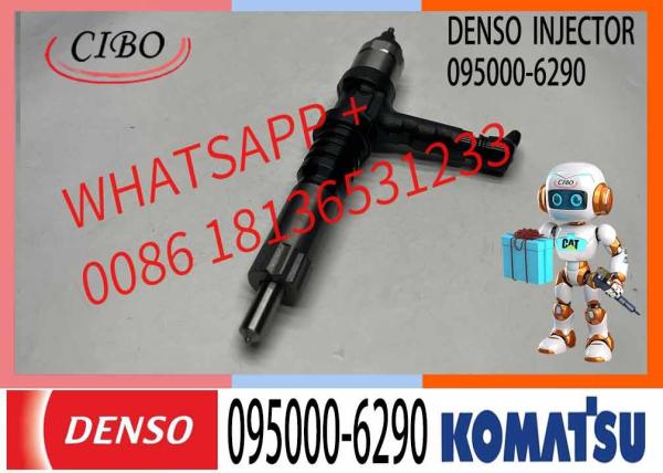 China nova fabricação Combustível Diesel Common Rail Injector 095000-6290 para KOMATSU SAA6D170E-5A 6245-11-3100