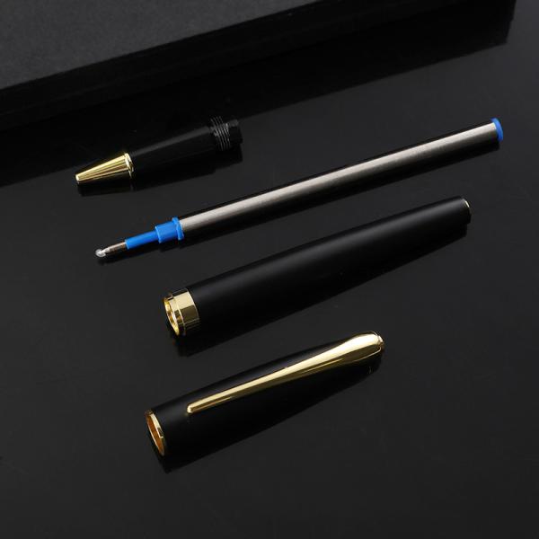 Metal Business Signature Pen Print Logo Roller Pen For Meeting Office