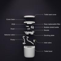 Salle de bains moderne salle de bains intelligente murale accrochée AC 220V avec bouton d'appui-bras