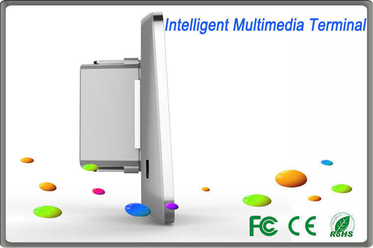 embedded multimedia terminal Multi Room Audio Controller of HD IPS Touch screen