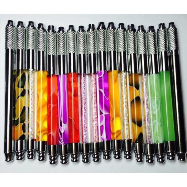 Microblading Pen Tattoo Machine Pink / Purple / White 110MM Permanent Tattoo Pen