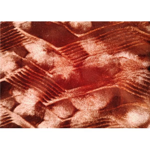Brush Pattern Polyester Spandex KS Velvet Fabric 180-300 GSM with 160 CM Width for Garments and Home Textile