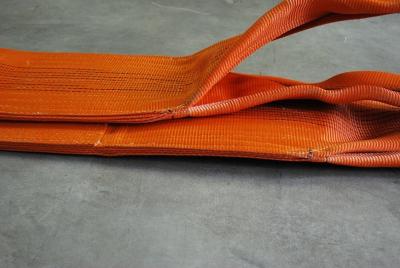 Estilingue do Webbing do poliéster da tonelada 300mm da laranja 24