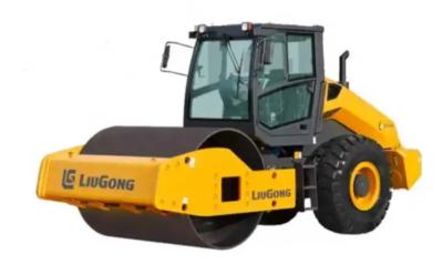 Compactor de rolos de estrada / Roller de construção de estradas / Caminhar atrás de rolos de estrada de tambor duplo hidráulico pequeno 6114E
