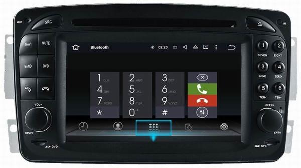 Ouchuangbo 6.2 inch digital screen car audio multimedia android 7.1 for Mercedes Benz CLK-C208 W208(1996-2008)