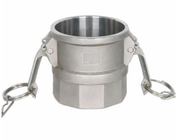 G2 Thread PTFE Lined Pipe Fittings 2 Inch Camlock Fittings D Adaptor