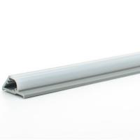 Medical Equipment White Plastic U Channel Trim Deformation Resistant Plastic Angle Trim