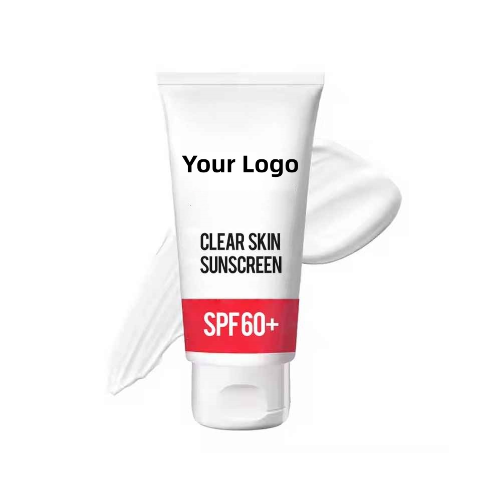 OEM ODM vegetarian shea butter moisturizer customized organic sunscreen SPF 60