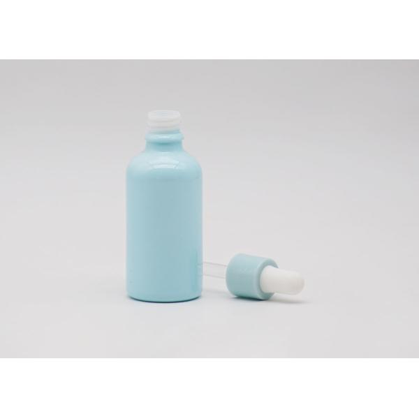 Бутылка масла капельницы 30ml духов пластиковой трубки пипетки голубая
