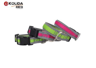 Classic Solid Color Nylon Dog Collars Softy Matching Leash Available Separately