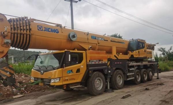 2022 Model Used Mobile Cranes QY110K8C Powerful Lifting Performance Excellent Chassis Design