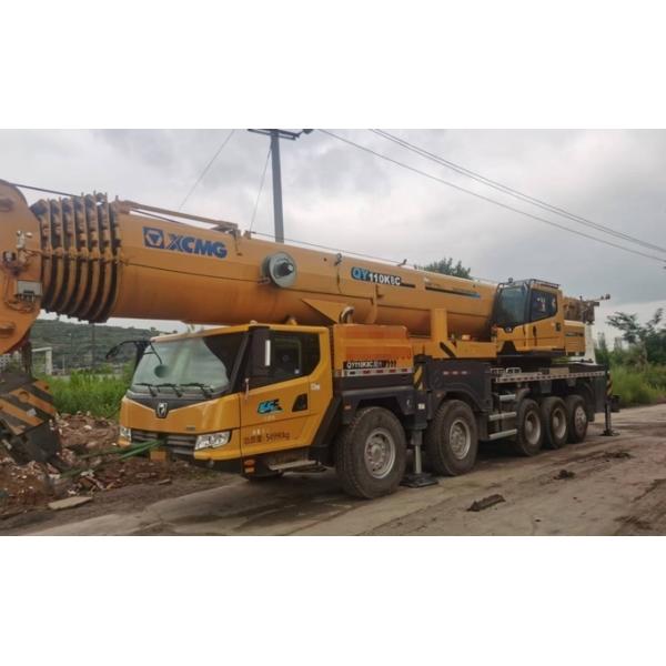 Used 2022 XCMG XCT35L 35 Ton All Terrain Crane Euro VI AWD Ultra Low 1,500 Hours Like New Export