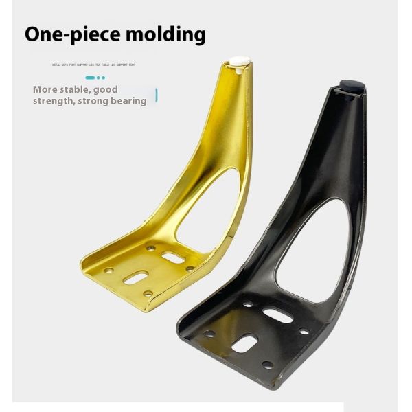 Wanjusheng Hardware Accessories Metal Feet Sofa Cabinet Gold Black Table Bed Iron Furniture Legs