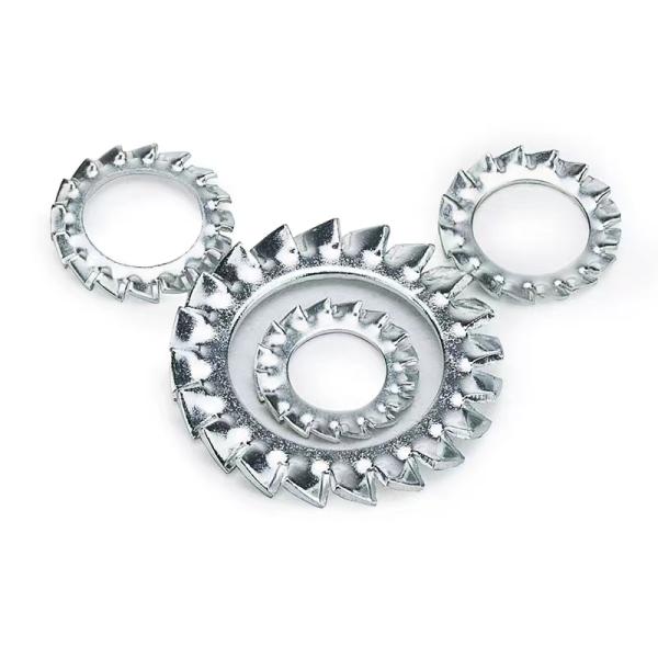 DIN6798 Serrated тип a пружинной шайбы весны с внешними зубами