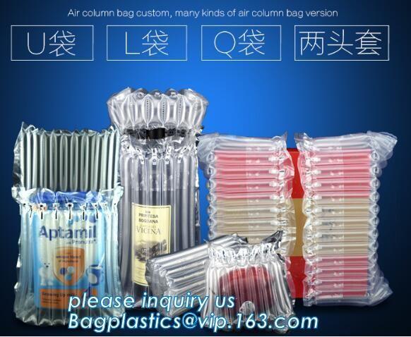 Wine airbag packaging, airbag, U bag, L bag, Q bag, double pack bags, air bubble bag, mailer, roll, toner cartridge air