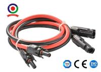 femelle de fil de câble d'extension de panneau solaire de 30feet 4mm2 et mâle IP65 avec le connecteur