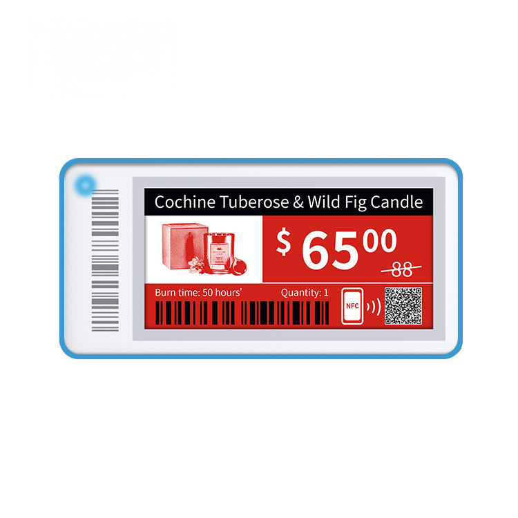 2.13 Inch E-paper Display 122*250 Resolution 24pin Low Power Consumption E-Ink Screen