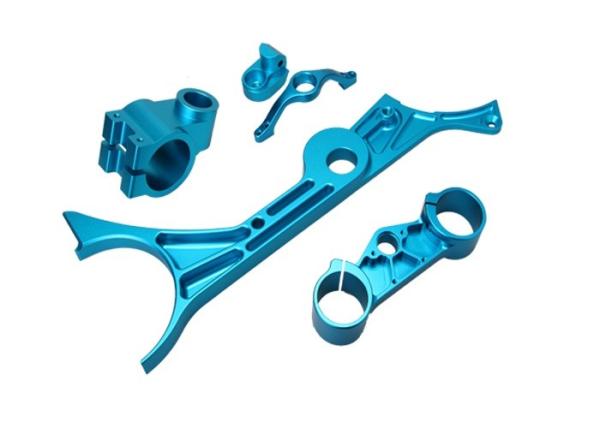 Yellow CNC Turned Parts Anodized Aluminium 6061 T6 For Car Body