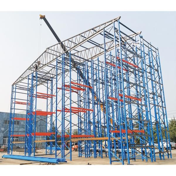 500-4000kgs/pair Beam Capacity Storage Pallet Rack Supported Warehouse Cladding Rack