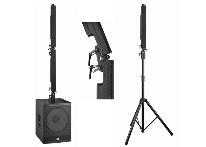 Amplfier Stage Column Array Speakers Musical Equipment CE / RoHS , outdoor loudspeakers