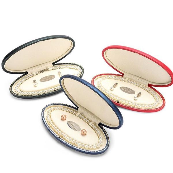 Custom Microfiber PU Leather Jewelry Stud Earrings Storage Box
