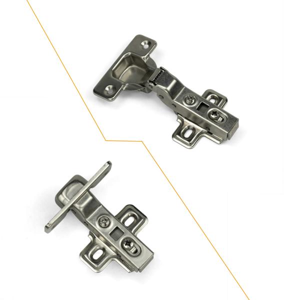 Half Overlay Cabinet Furniture Hinges Kitchen Furniture Hardware Fittings 110mm