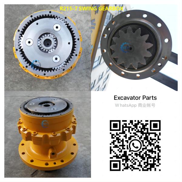 R215LC7 R220LC-7 R210-7VS Swing Reduction Gearbox Excavator Spares 39N6-12100 39N6-12101 39N6-12102