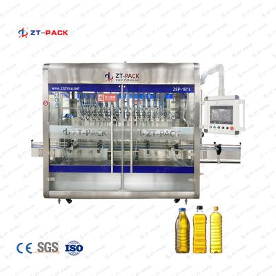 Rapeseed Olive Oil Liquid Bottle Filling Machine 1l Inline Liquid Filler