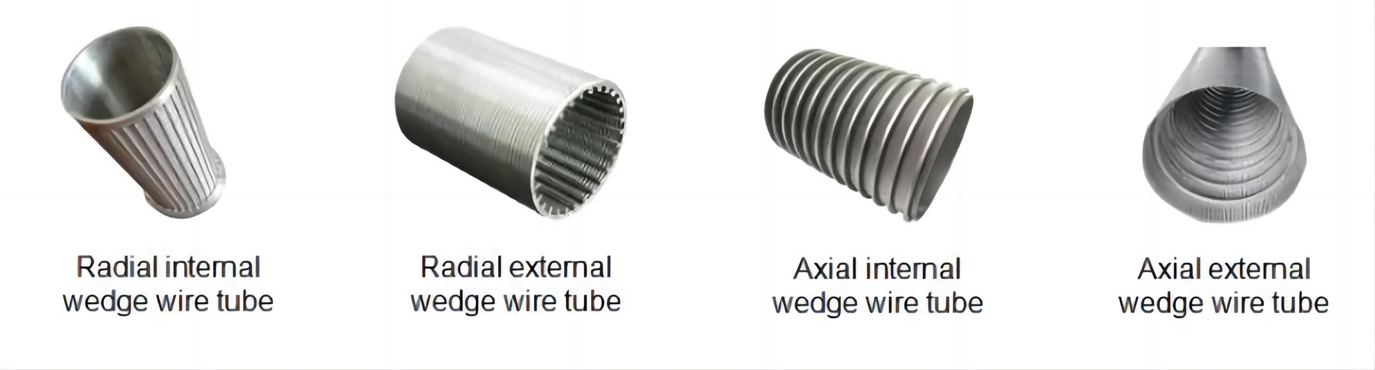 High structural strength Johnson wedge wire screen pipe filtering slot inner for filter water