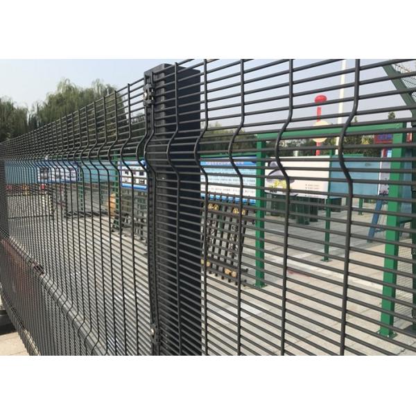 Rectangle Hole 358 Security Welded Mesh / 358 Anti Climb Fence