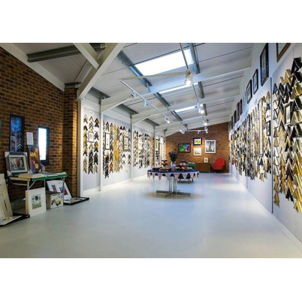 Высокопрочное широкое здание стальной структуры пяди 40X60 полуфабрикат