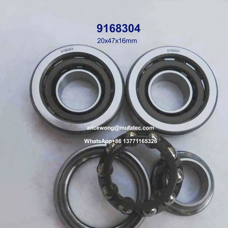 9168304 Automobile Steering Bearings 20x47x16mm