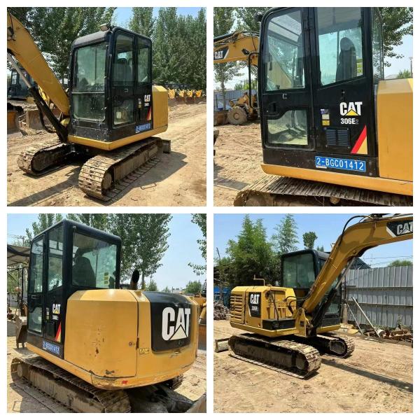 Excavatrice d'occasion CATERPILLAR 306E2 Importée d'origine, Peinture d'origine, Pas de remplacement du moteur.