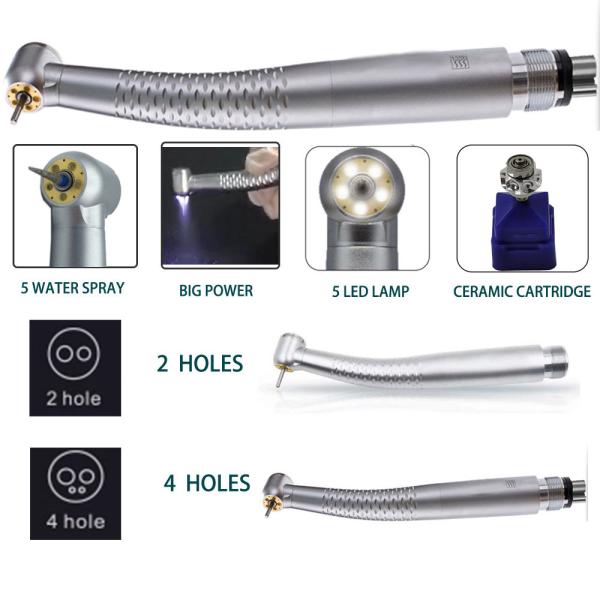 Вода 5 распыляет зубоврачебное СИД Handpiece со светом СИД круга Shadowless