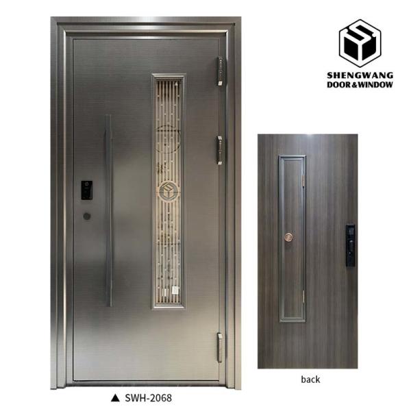 Golden Home Aluminum Entrance Door Bedroom Aluminum Front Entry Doors