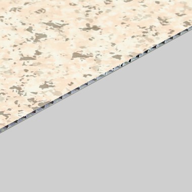 Pink Red Granite Aluminum  Core Panel 96inch Brushed Aluminium Composite Sheet