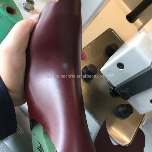 Ladies Leather Shoes Making Machine 3D Boots Upper Vamp Moulding Molding Crimping Machine