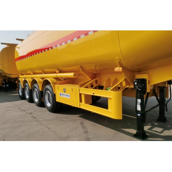 TITAN 50,000 Liters Fuel Tank 4 Compartments with Cheap Price Oil Tanker Semi Trailer for Sale