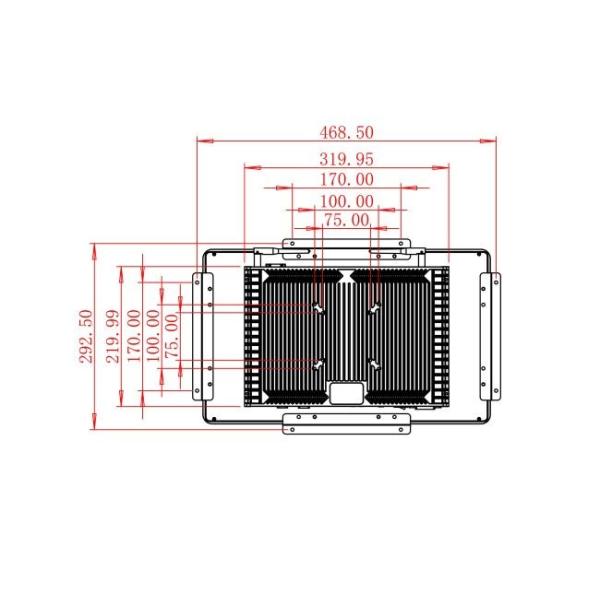 18.5-Inch Touch Screen for Medical Devices and Public Information Displays
