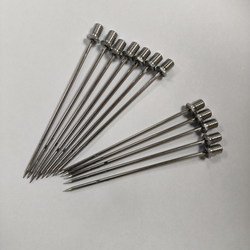 Double Layer Tubular Stainless Steel Needle With M6 Thread