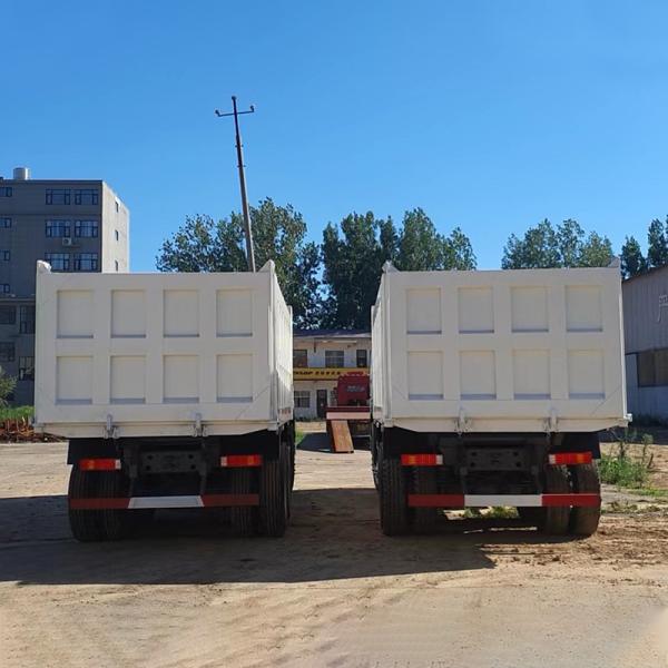 2 Reverse Shift Automatic Window Sinotruck Howo 371 375 Used Tipper Truck Dump Truck