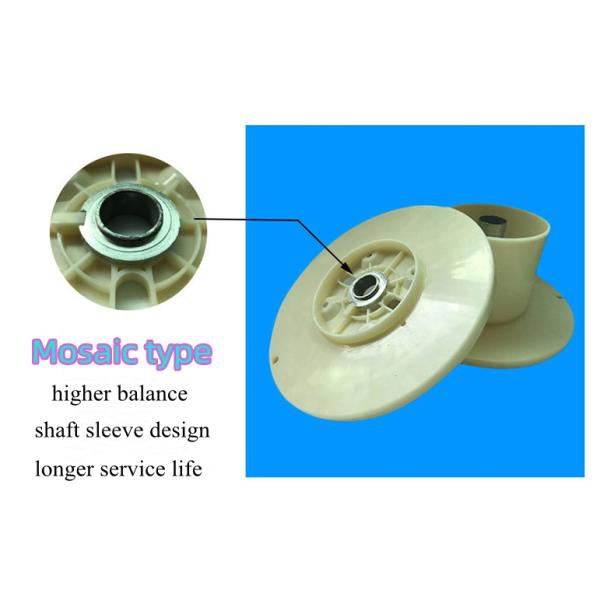 Plastic PN500 Standard Bobbin Spool Reel For Copper Wire Machine Packaging