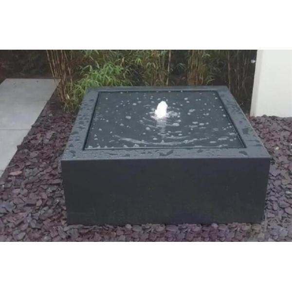 особенность поверхности грунтовых вод фонтанов сада квадрата металла 800mm покрытая порошком стальная