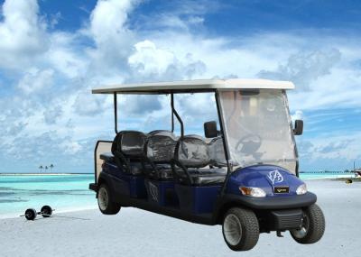 Modern Design Electric Club Car , Motorized Street Golf Cart 8 Passenger