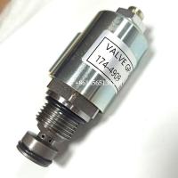 Valve électromagnétique d'arrêt diesel 1744909 174-4909 175-3893 1753893 pour la machine