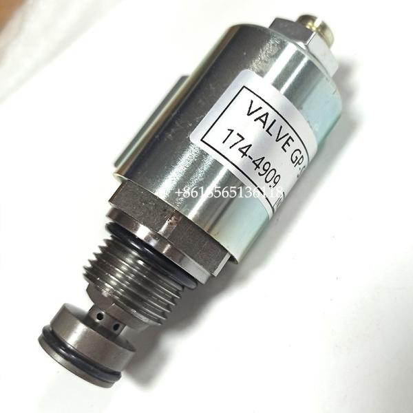 Válvula de solenoide de cierre diesel 1744909 174-4909 175-3893 1753893 para la máquina