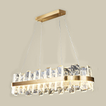 plafonniers de luxe de style nordique de 3000K 4000K LED SMD pour le réfectoire