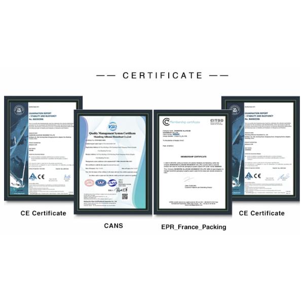 Houseboat Pontoon Boat Tube with Aluminum Construction and Round Design