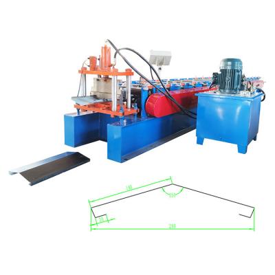 Rolo automático completo que forma a máquina, folha galvanizada Ridge Cap Machine Total Power 8kw
